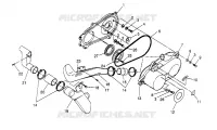 COUVERCLE D'EMBRAYAGE ASSEMBLY 2x4 300 W947530 (4926742674B012)