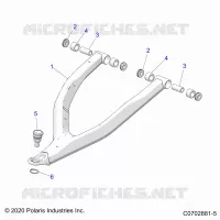 SUSPENSION AVANT CONTROL ARMS UPPER