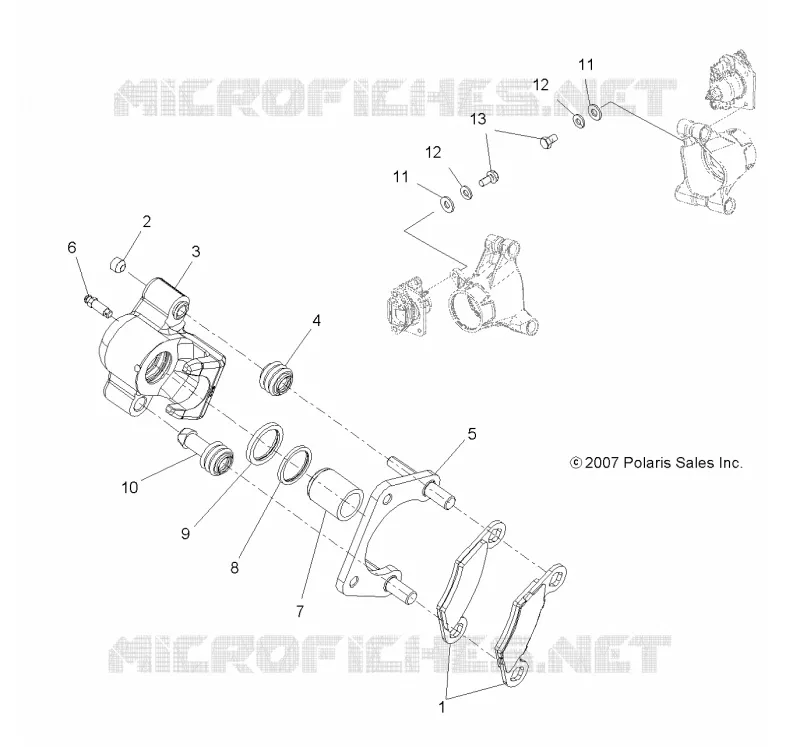 FREIN ARRIERE CALIPER
