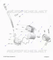 ENGINE, JAUGE ET FILTRE A HUILE