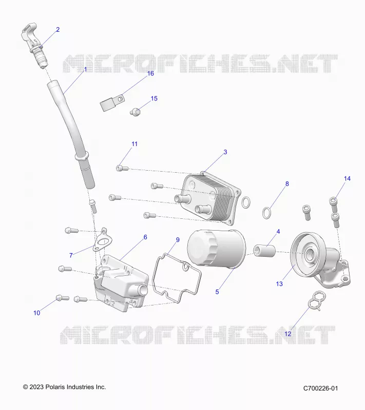 ENGINE, JAUGE ET FILTRE A HUILE