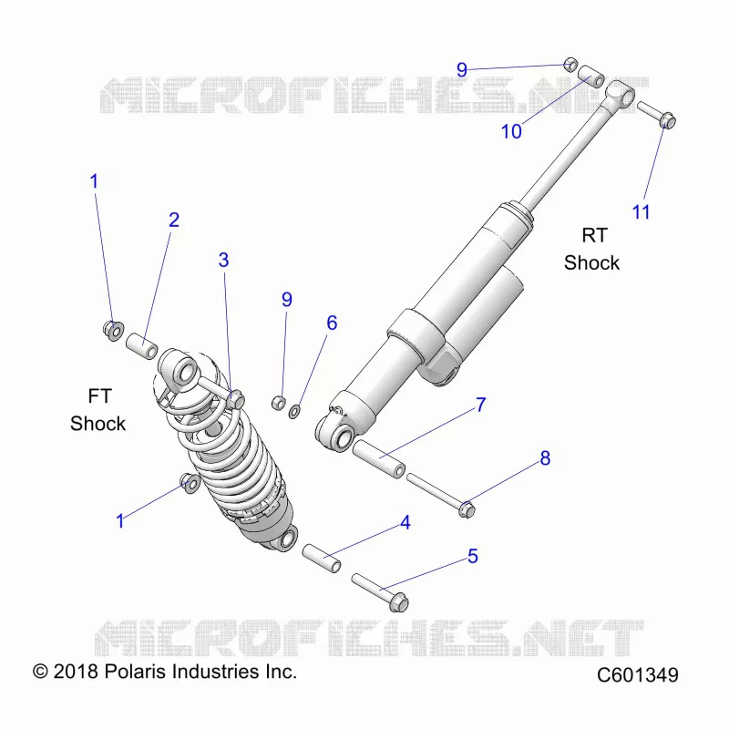 AMORTISSEUR MOUNTING, REAR SUSP.