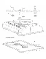 MOTEUR, COUVERCLE SOUPAPE