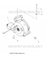 SYSTÈME DE TRANSMISSION, FRONT SUPPORT PONT
