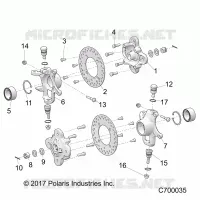 SUSPENSION AVANT HUB