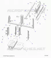 ELECTRICITE, BATTERY, MOUNTING, PT R24E3TC2DD (C731047)