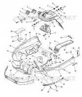 CARROSSERIE AVANT ASSEMBLY LITE GT/0933133 and STARLITE GT/0933127 (4923232323003A)