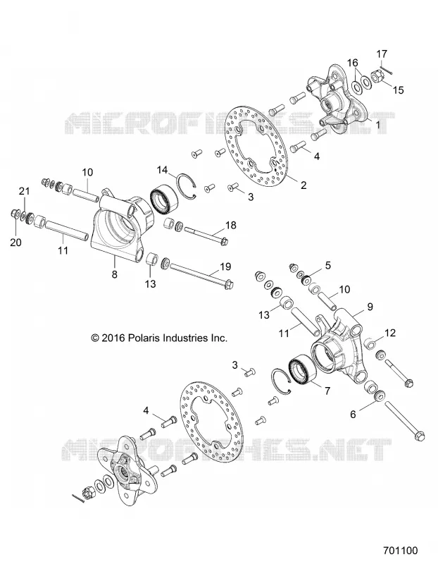 SUSPENSION ARRIERE CARRIER
