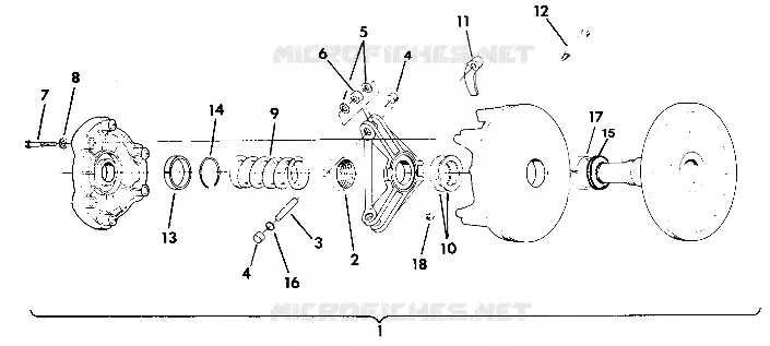 EMBRAYAGE DE TRANSMISSION WIDE TRAK (4919301930012A)