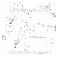 SUSPENSION AVANT CONTROL ARMS
