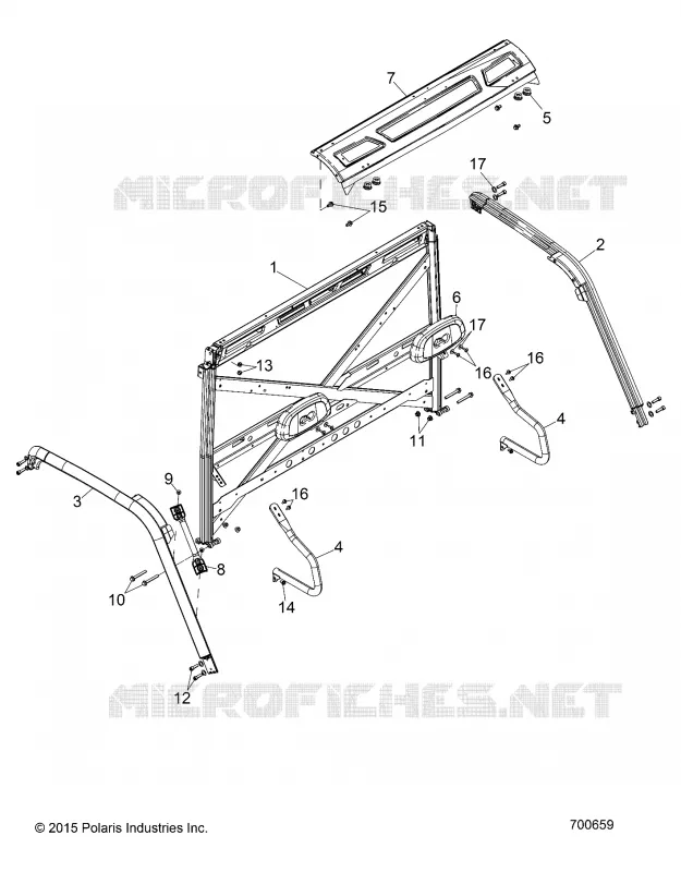 CHASSIS, CAB CADRE