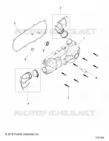 DRIVE TRAIN, COUVERCLE D'EMBRAYAGE AND DUCTING