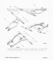 SUSPENSION ARRIERE CONTROL ARMS