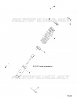 SUSPENSION, AMORTISSEUR AVANT MOUNTING