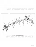 SYSTEME DE TRANSMISSION, FRONT GEARCASE