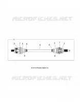 SYSTEME DE TRANSMISSION, FRONT HALF SHAFT