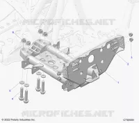 CHASSIS, MOUNTING, FRONT GEARCASE
