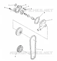 POMPE A EAU WIDETRAK / 0932064 (4922982298032A)
