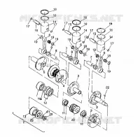 PISTON ET VILEBREQUIN 650 (4921312131037A)