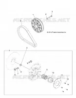 SYSTÈME DE TRANSMISSION, SECONDARY CLUTCH