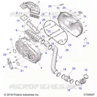 SYSTÃˆME DE TRANSMISSION, CLUTCH COVER AND DUCTING