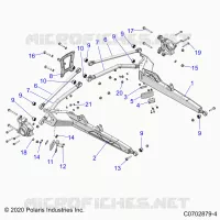 SUSPENSION ARRIERE CONTROL ARMS