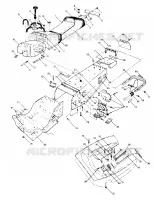 CHASSIS AND SIEGE 650 RXL (4919531953001A)