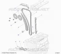 CHAINE DE DISTRIBUTION AND TENSIONER