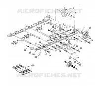 SUSPENSION  500 EFI 0952774, EFI SKS 0952574,   EFI SKS PT 0952974 (4929052905B013)