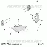 ELECTRICITE, HEADLIGHTS AND TAILLIGHTS