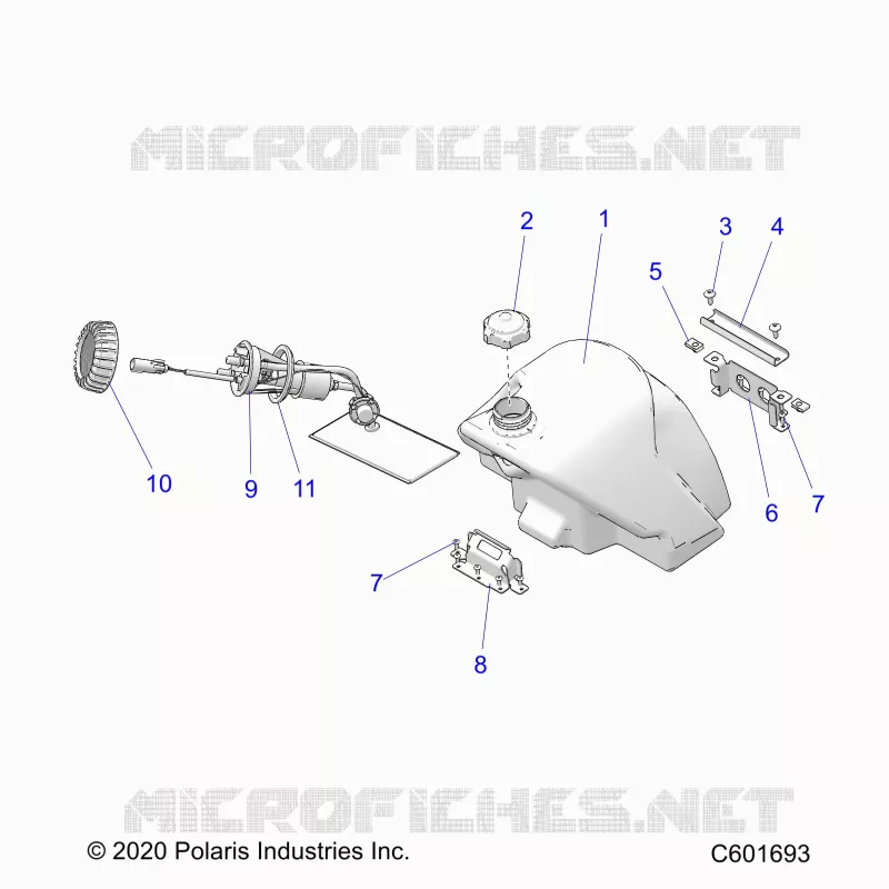 SYSTÃˆME D'ALIMENTATION, FUEL TANK AND FUEL PUMP