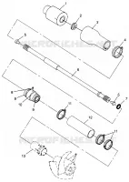 SYSTÈME DE TRANSMISSION SLT 700 B964166 AND  INTL. SLT 700 I964166 (4933923392B002)