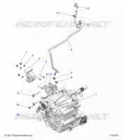 SYSTÃˆME DE TRANSMISSION, MAIN GEARCASE MOUNTING