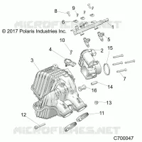ENGINE, PRISE D'AIR MANIFOLD