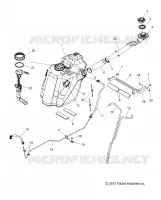 SYSTÈME D'ALIMENTATION, CARBURANT TANK ASM.