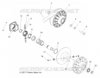 SYSTÈME DE TRANSMISSION, SECONDARY CLUTCH