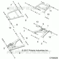 SUSPENSION ARRIERE CONTROL ARMS