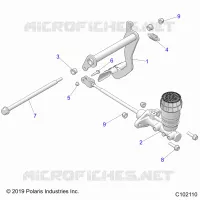 BRAKES, PEDAL AND MAITRE CYLINDRE MOUNTING