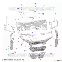 CAPOT AND FRONT FACIA