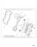 FREIN AVANT CALIPER