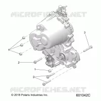 SYSTÃˆME DE TRANSMISSION, GEARCASE MOUNTING