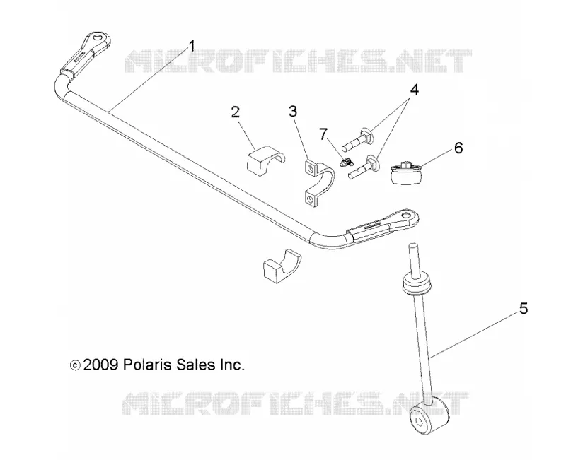 SUSPENSION ARRIERE STABILIZER BAR