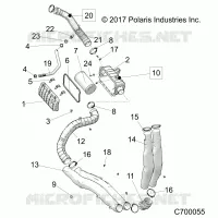 ENGINE, PRISE D'AIR SYSTEM
