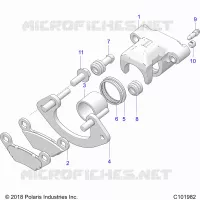 FREIN ARRIERE CALIPER