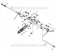 BRAS DE SUSPENSION ARRIERE WIDETRAK LX 0982065 AND EUROPEAN WIDETRAK LX E982065 (4943884388B007)