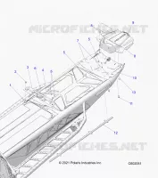CHASSIS, REAR, MISC. COVERS AND SNOWFLAP