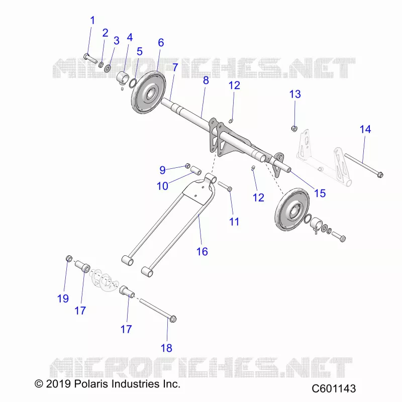 SUSPENSION, BRAS DE SUSPENSION ARRIERE