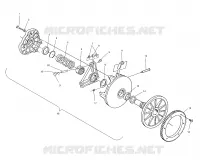 EMBRAYAGE DE TRANSMISSION (ELECTRIC START MODELS)