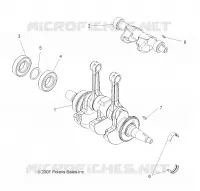 MOTEUR, VILEBREQUIN AND BALANCE SHAFT