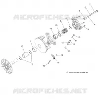 SYSTÈME DE TRANSMISSION, PRIMARY CLUTCH